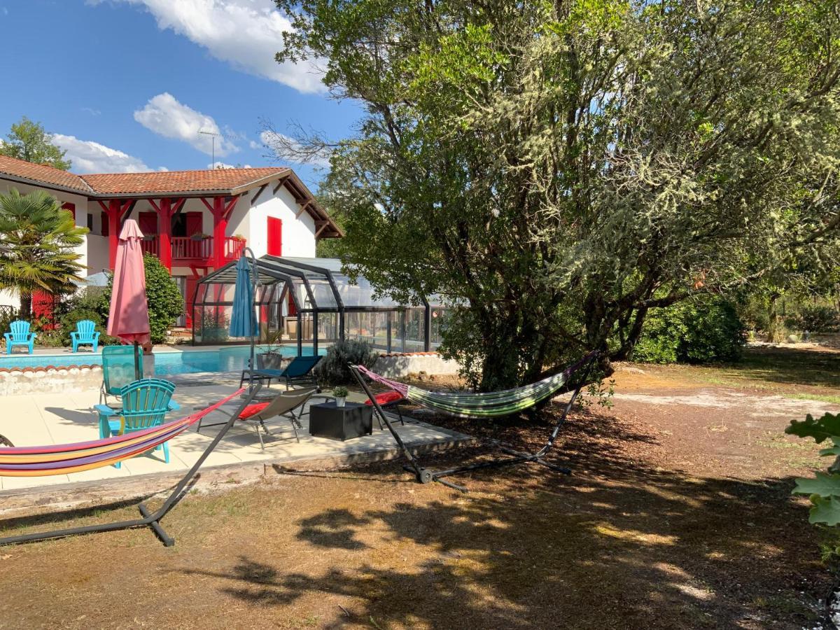 Domaine De Labelo Bed and Breakfast Commensacq Exteriör bild