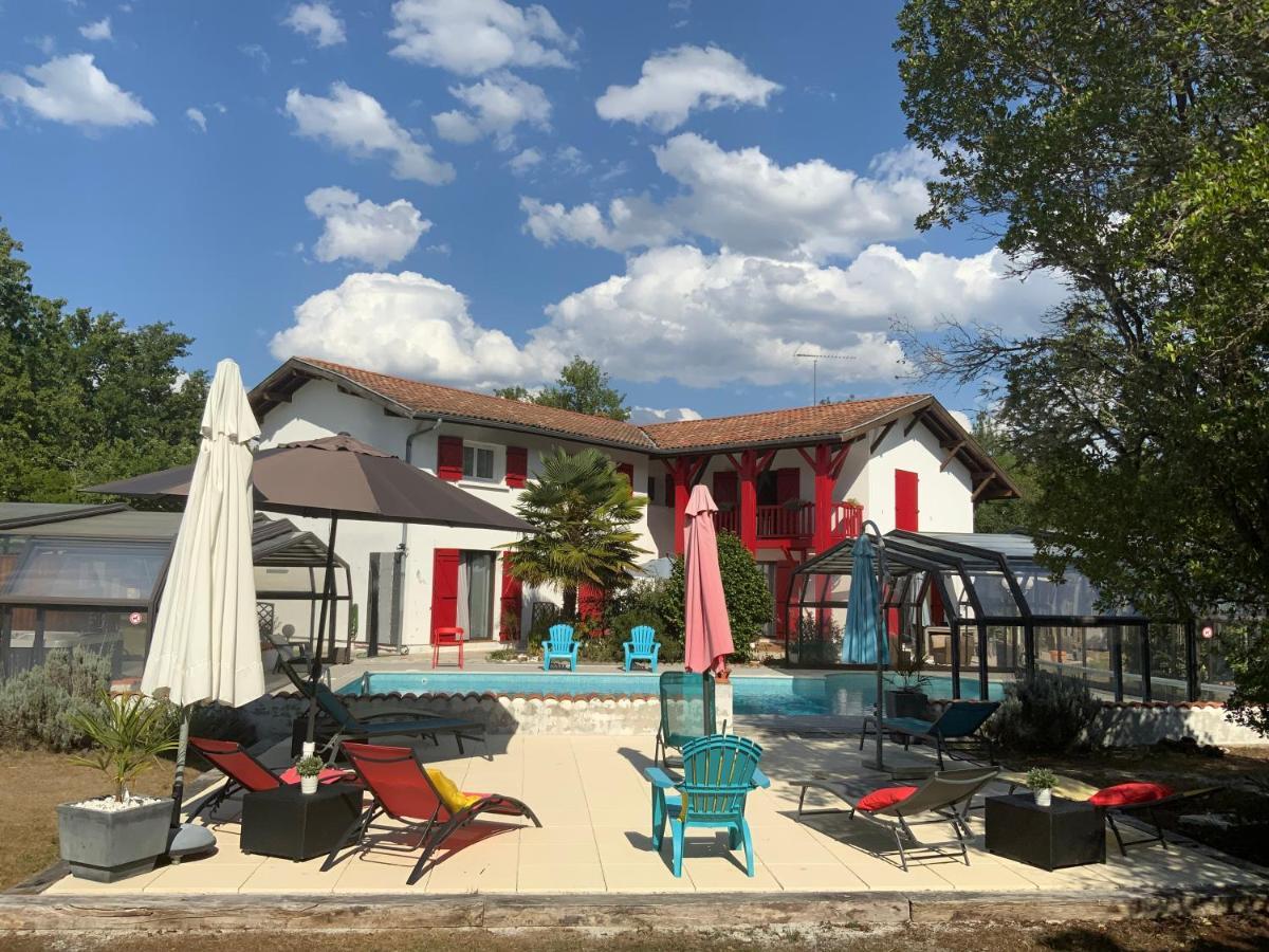 Domaine De Labelo Bed and Breakfast Commensacq Exteriör bild